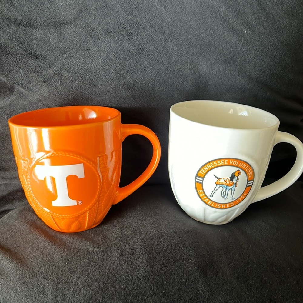 NWOT University of Tennessee Coffee Mugs (Set of 2)